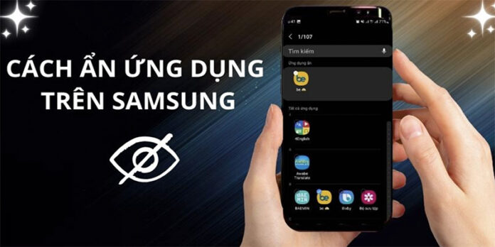 Cách ẩn ứng dụng trên Samsung
