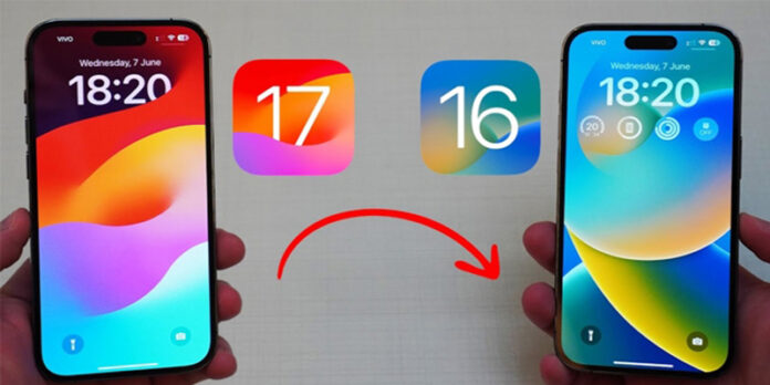 Hạ cấp từ iOS 17 xuống iOS 16