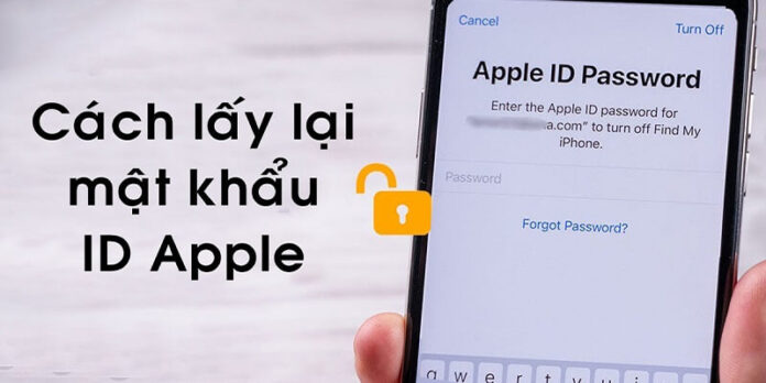 Lấy lại mật khẩu ID Apple