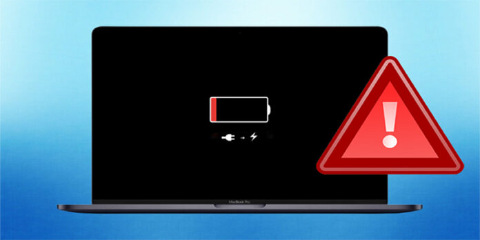 MacBook sạc không vào pin